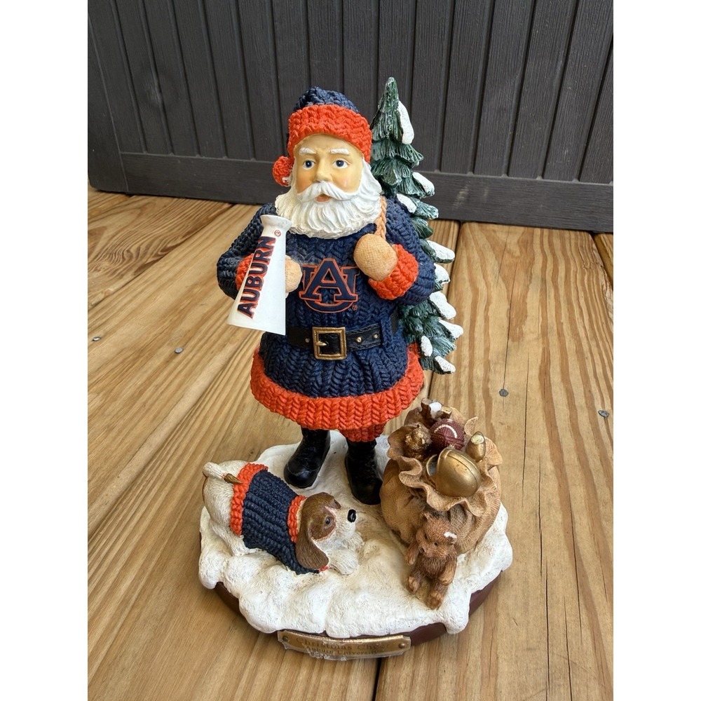 The Memory Company Christmas Cheer Auburn University 5th In Ltd Series Figure